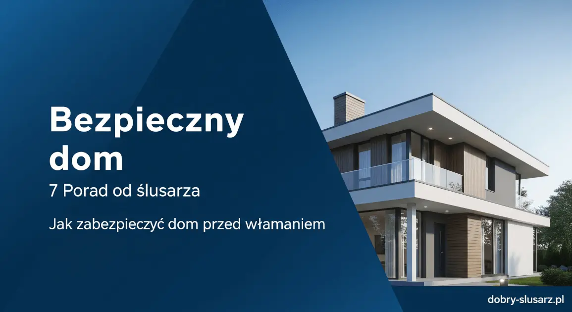 Bezpieczny Dom: 7 Porad od ślusarza. Jak skutecznie zabezpieczyć mieszkanie przed włamaniem