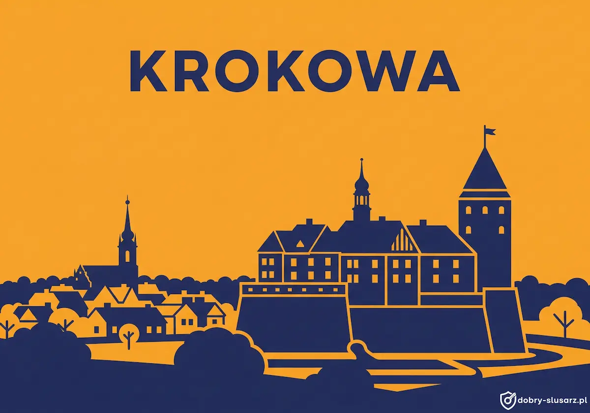 Ślusarz w Krokowej - dojazd do zamku i całej gminy